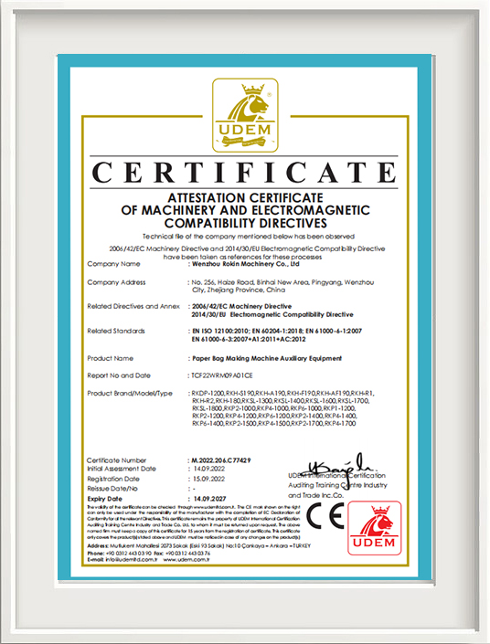 CE Certificate