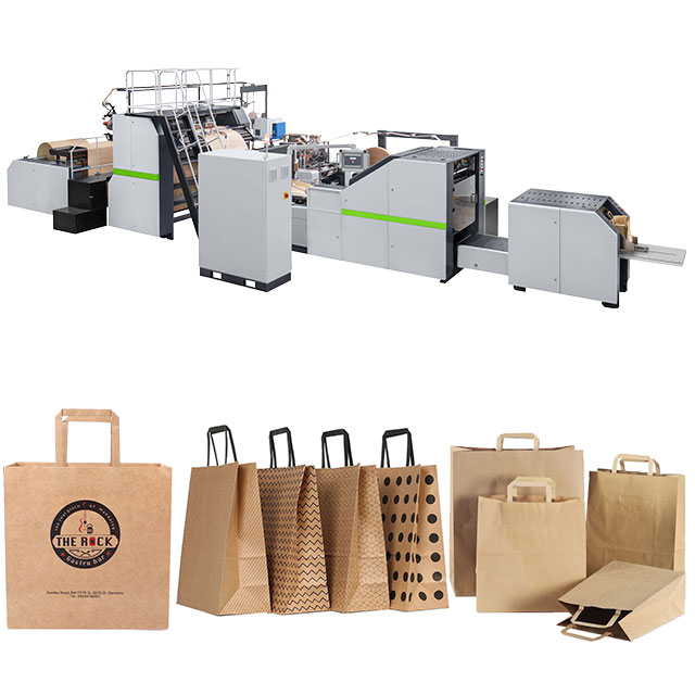 RKHF-330F Fully Automatic Paper Bag Machine with Flat Handle