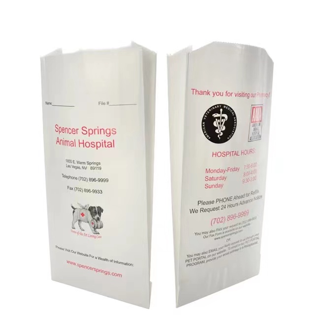 printed medical paper pouch