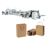 Sheet Feeding Paper Bag Machine With Handle